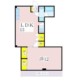 谷山駅 徒歩9分 3階の物件間取画像